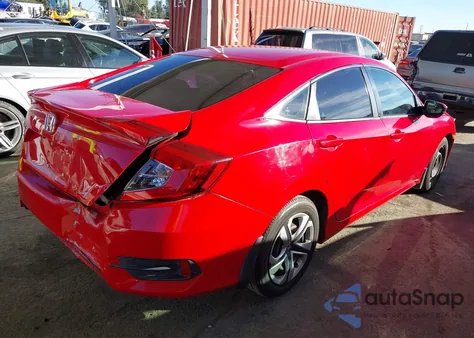 2017 Honda Civic Lx z USA, uszkodzony, nr VIN 2HGFC2F51HH540871